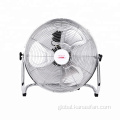 China Household outdoor Portable Industrial Metal Blades Floor Fan Supplier